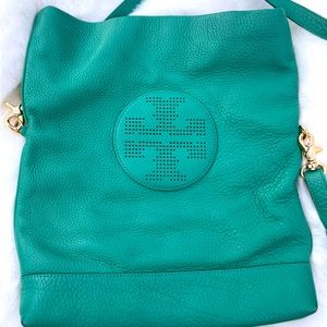 Turquoise Tory Burch crossbody